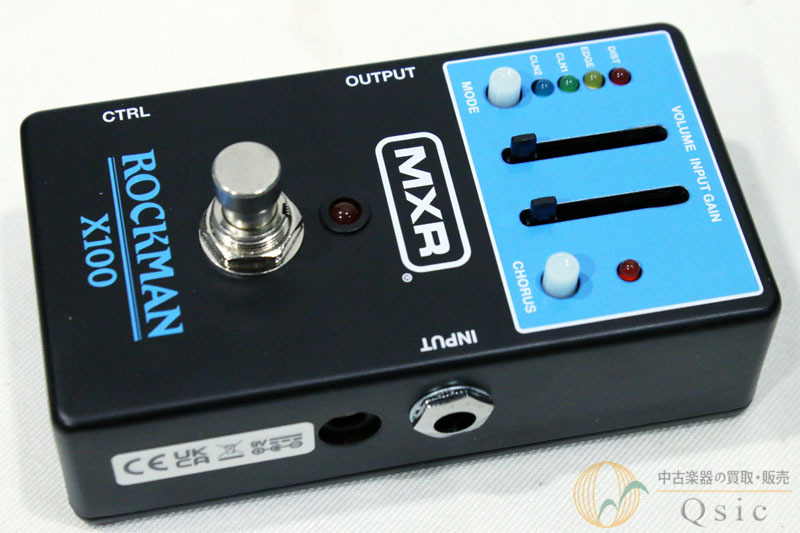 MXR ROCKMAN X100 新品同様 正規品 保証付き MXR / MX100 ROCKMAN X100の特徴と使い方などを徹底レビュー。80