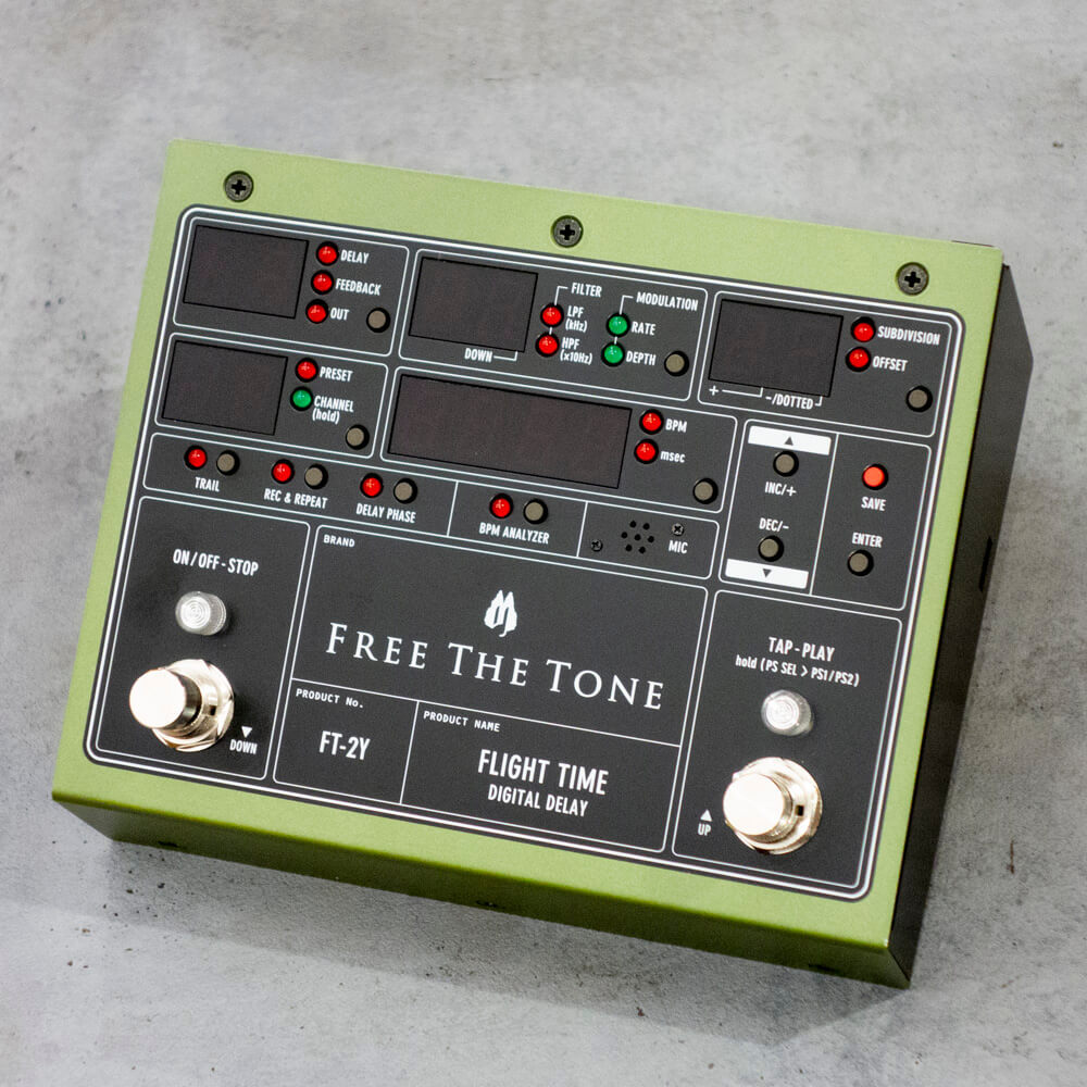 Free The Tone FLIGHT TIME / FT-2Y [DIGITAL DELAY] 【驚異の高品位 ...