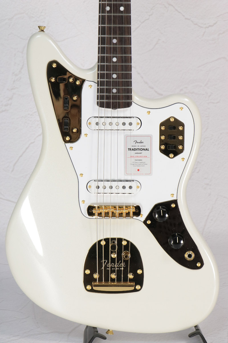 Fender MIJ Traditional 2025 Collection 60s Jaguar Rosewood White