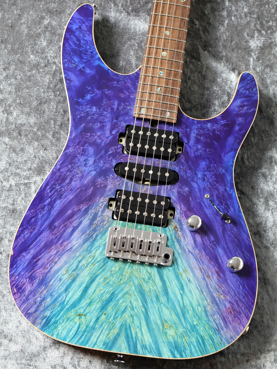 T's Guitars 【ボーナスセール】DST-Pro24 HSH 5A Waterfall Burl