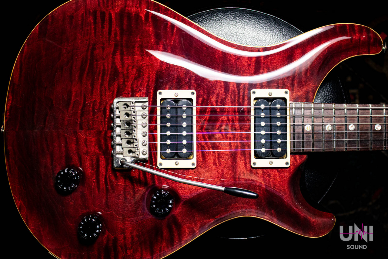 登場! Paul Reed Smith(PRS) Custom22 Black Cherry 1994 (Wide Fat ギター
