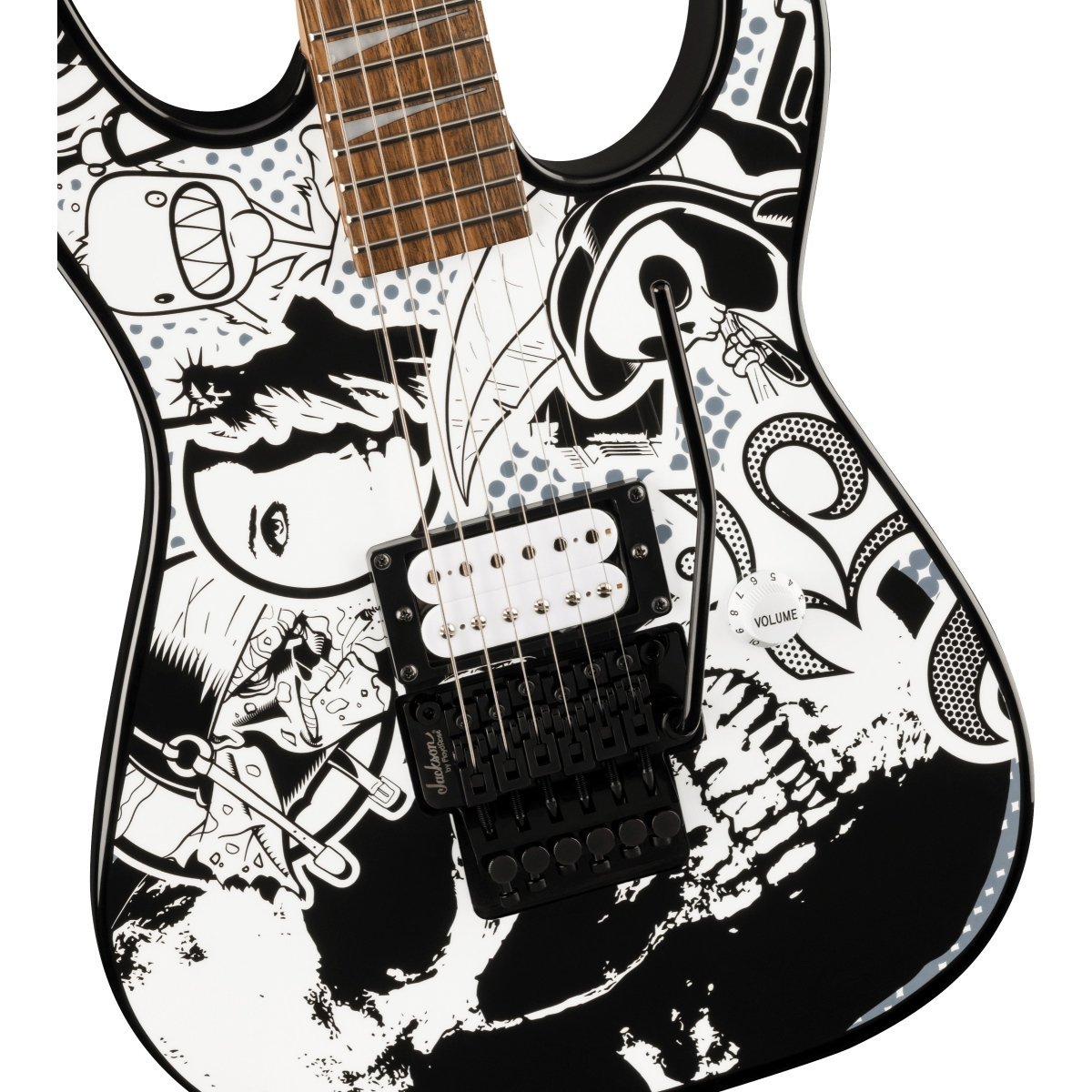 Jackson X Series Dinky DK1 H Laurel Fingerboard Skull Kaos