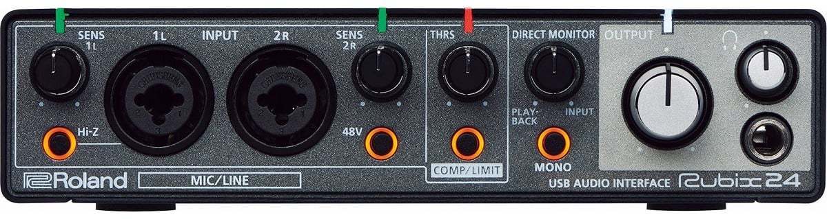 Roland Rubix24 とaudio-technica AT2020 Roland Rubix24 × audio