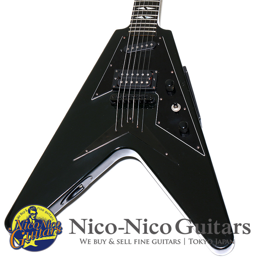 1984 Gibson Flying V Ebony Black - ヴィンテージギター買取り