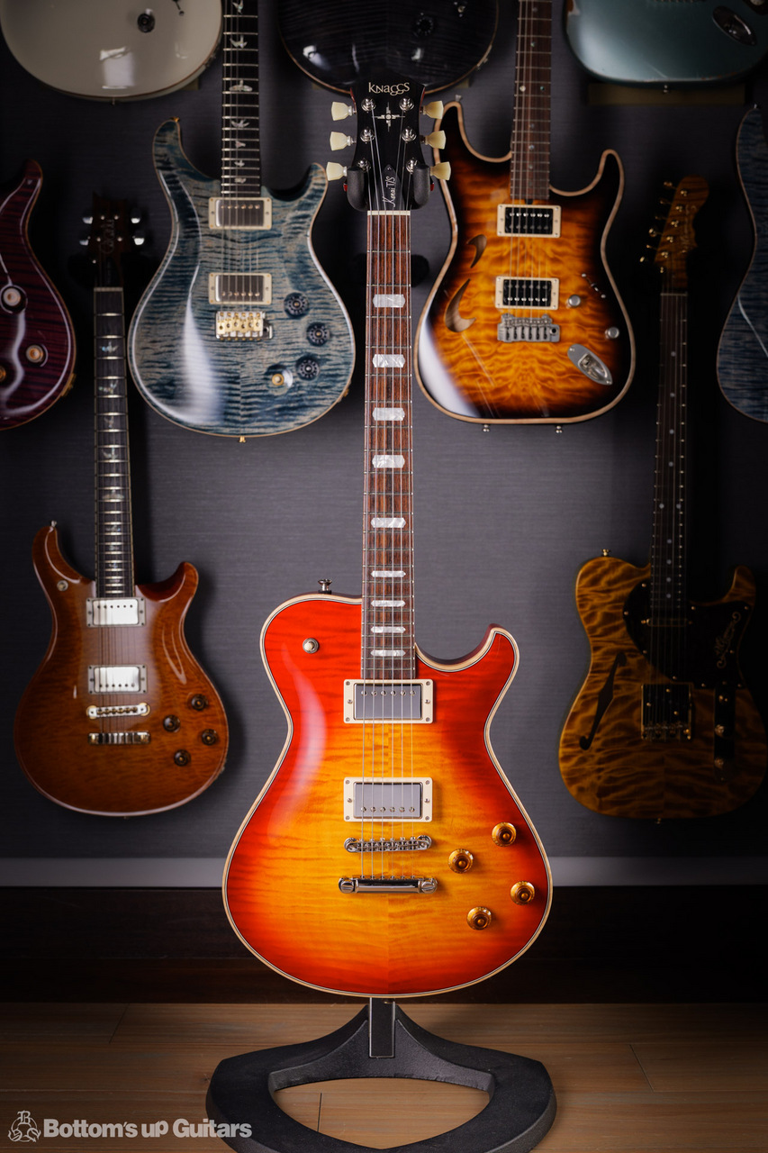 Knaggs Guitars ES Kenai T/S ES#321 Dark Cherry Sunburst 【Eric