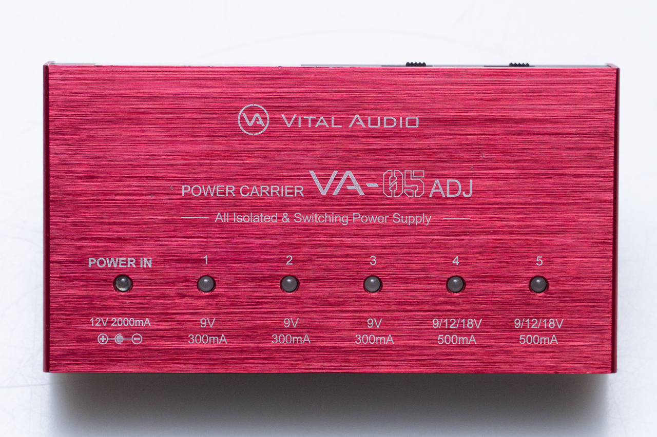 機材レビュー]VITAL AUDIO POWER CARRIER VA-05 ADJ｜Croquette