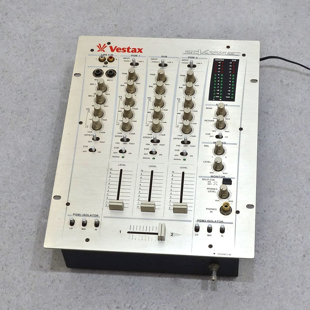 Vestax PCV-275　Djミキサー中古品 Vestax PCV-275 【USED】（中古/送料無料）【楽器検索デジマート】