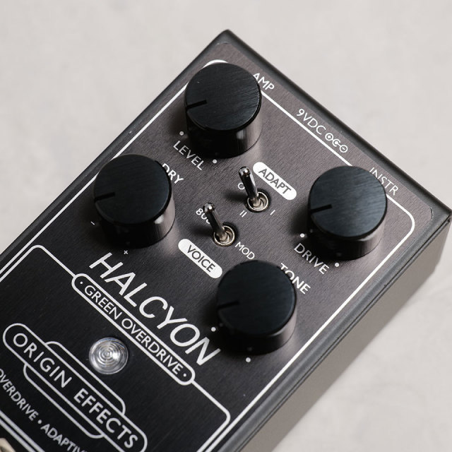 ORIGIN EFFECTS HALCYON GREEN OVERDRIVE BLACK EDITION【ウィンター