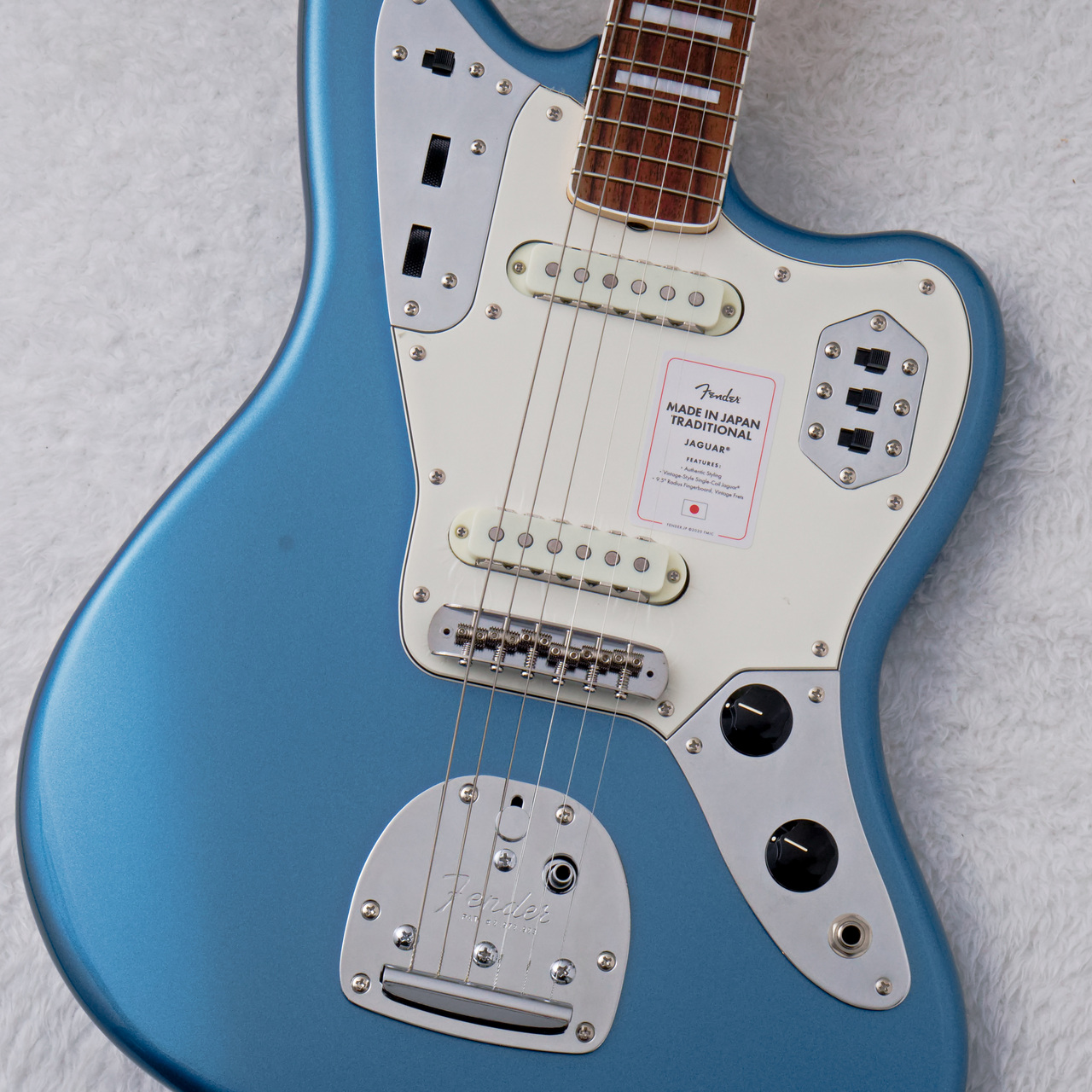 Fender Made in Japan Traditional II Late 60s Jaguar Lake Placid