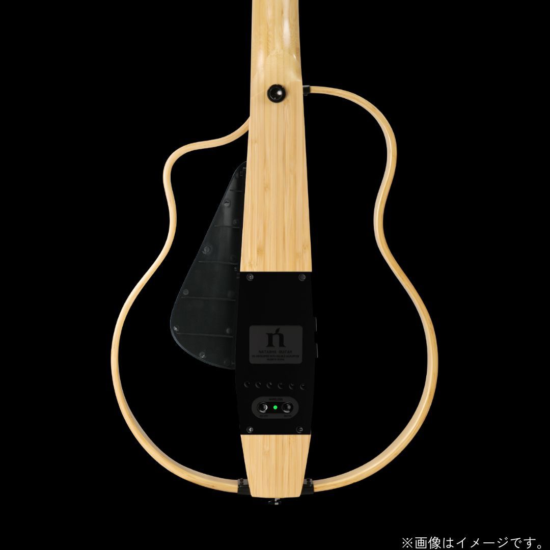 【美品】NATASHA NBSG Steel Natural サイレントギター NATASHA:NBSG Steel Smart Guitar (Natural)