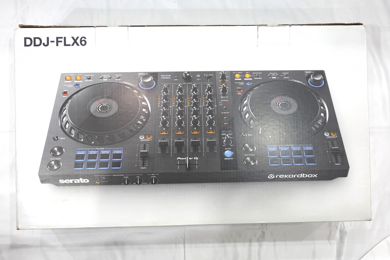 Pioneer Dj DDJ-FLX6 【美品中古】rekordbox・Serato DJ Pro対応4ch DJ
