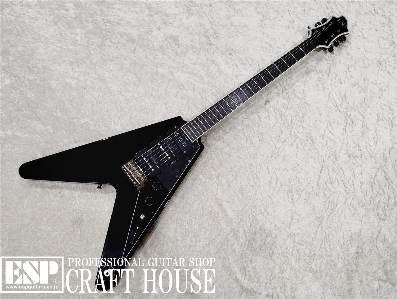 ESP ECLIPSE V-IX / Black（新品/送料無料）【楽器検索デジマート】