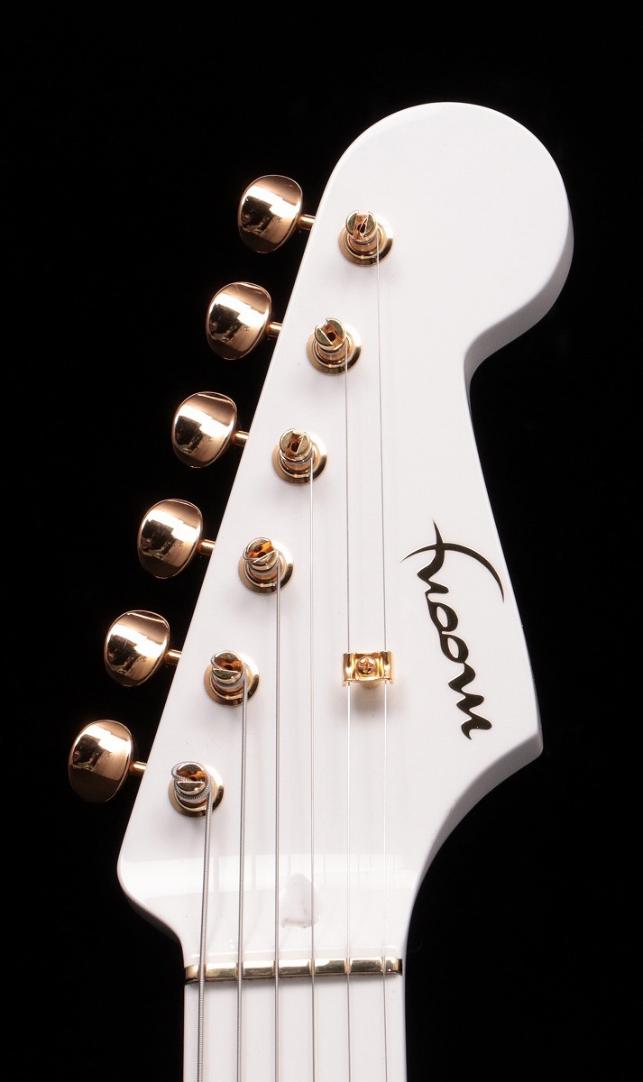 Moon Custom Order Model ST-C All Snow White Alder/Maple Gold  Hardware（新品/送料無料）【楽器検索デジマート】