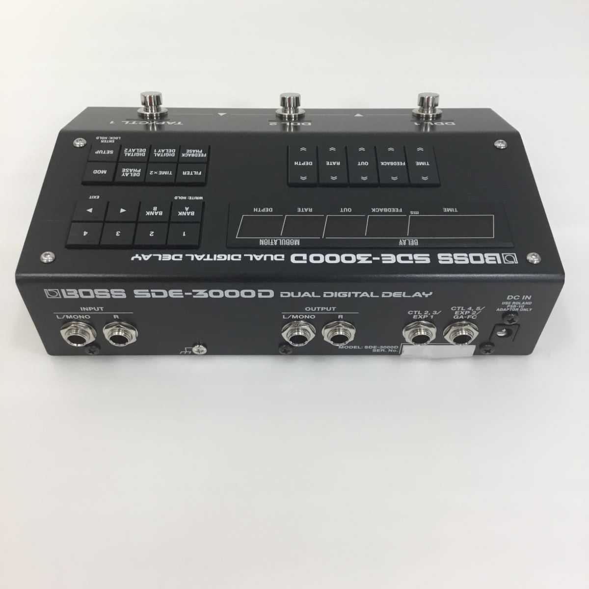 BOSS SDE-3000D デュアルデジタルディレイ 【名機 SDE-3000を再現