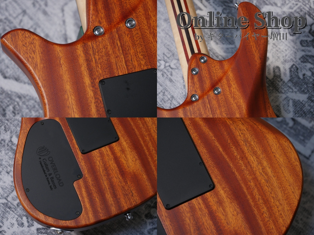 Overload Custom Guitars 【解説・試奏動画】2021s Rea 6 FRT