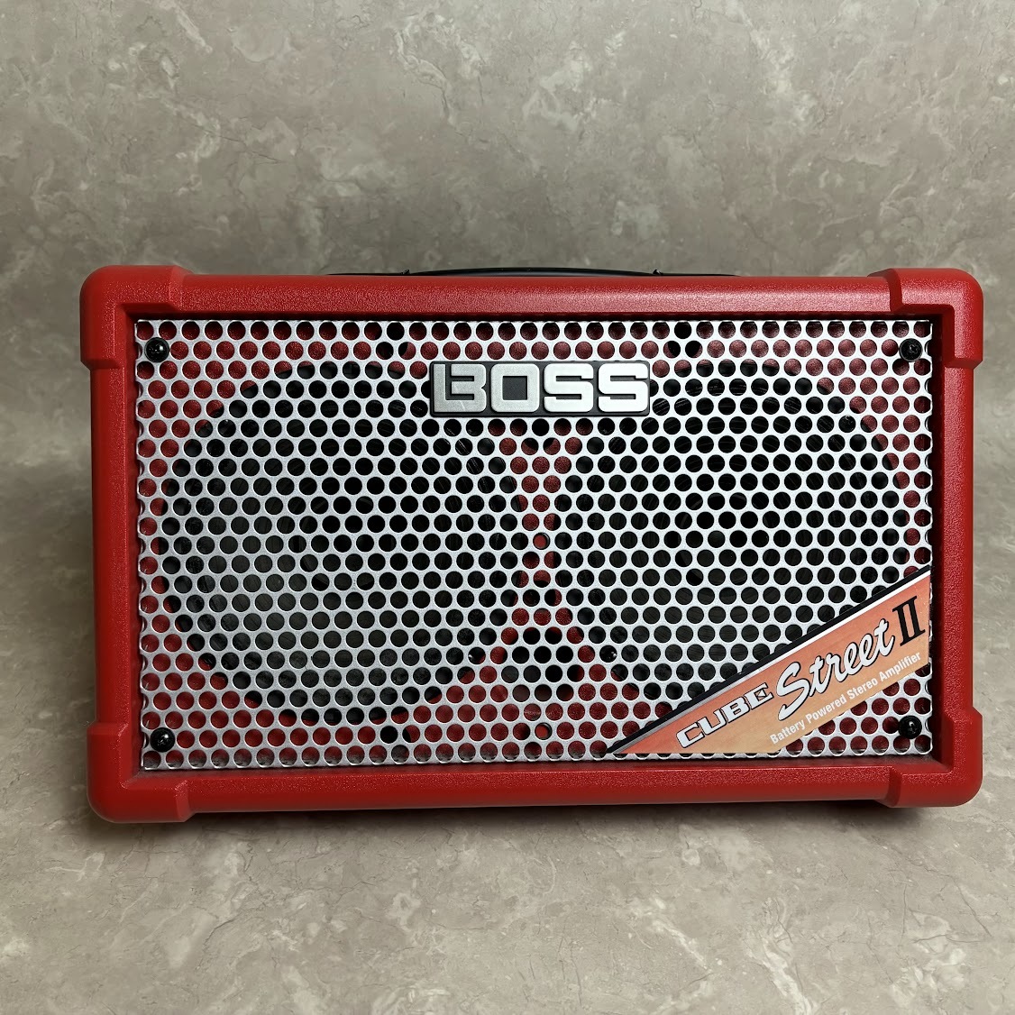 BOSS CUBE Street II Red ギターアンプ ステレオアンプ 10W 電池駆動