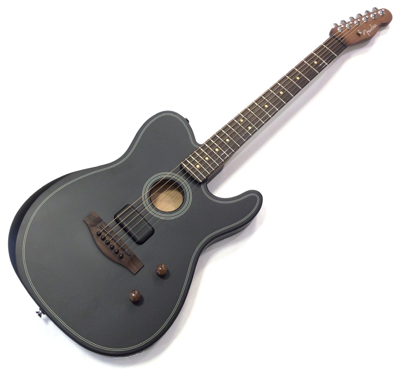 Fender Acoustasonic Standard Telecaster Black【エレアコ】（新品
