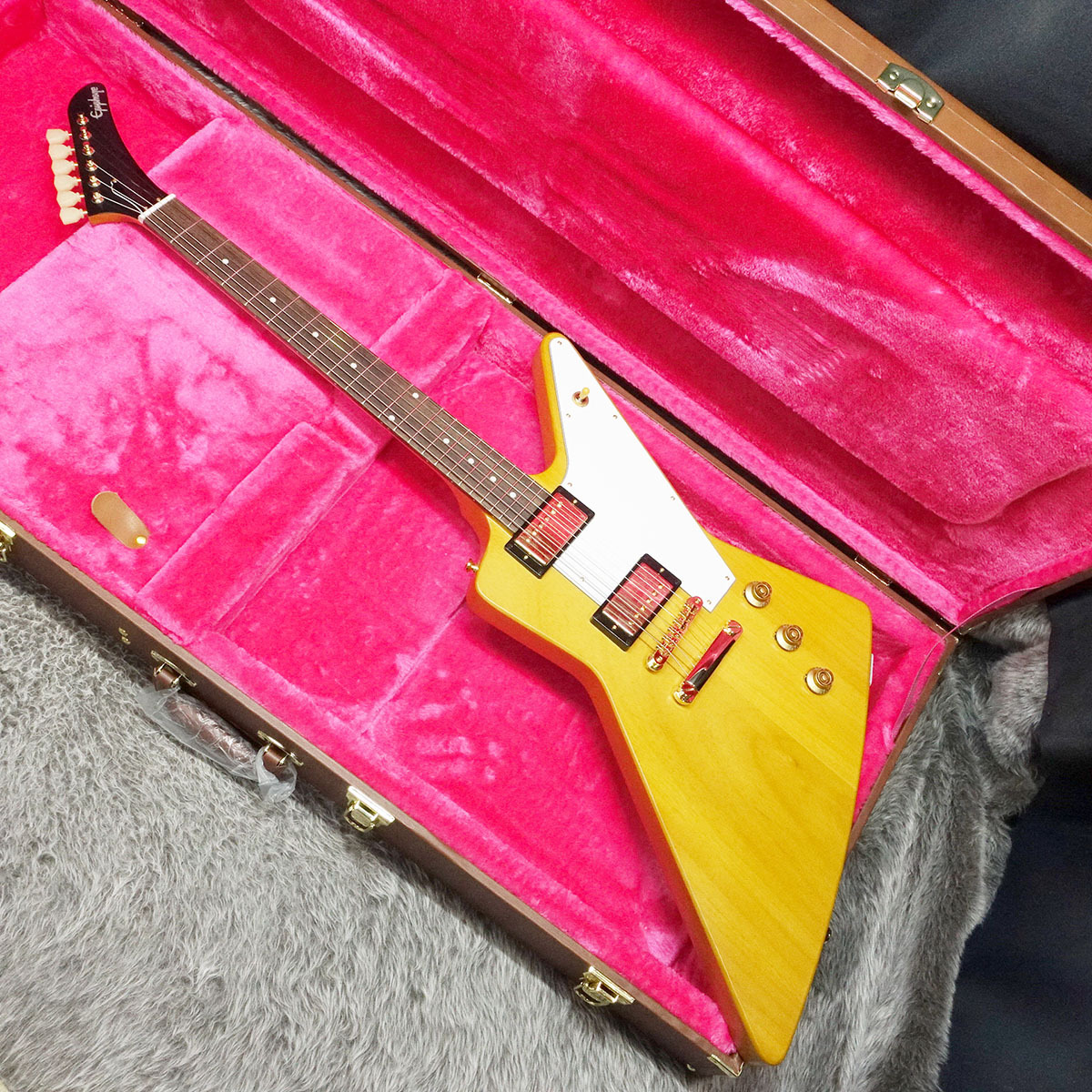 Epiphone 1958 Korina Explorer エピフォン Epiphone 1958 Korina Explorer Aged Natural（新品/送料無料