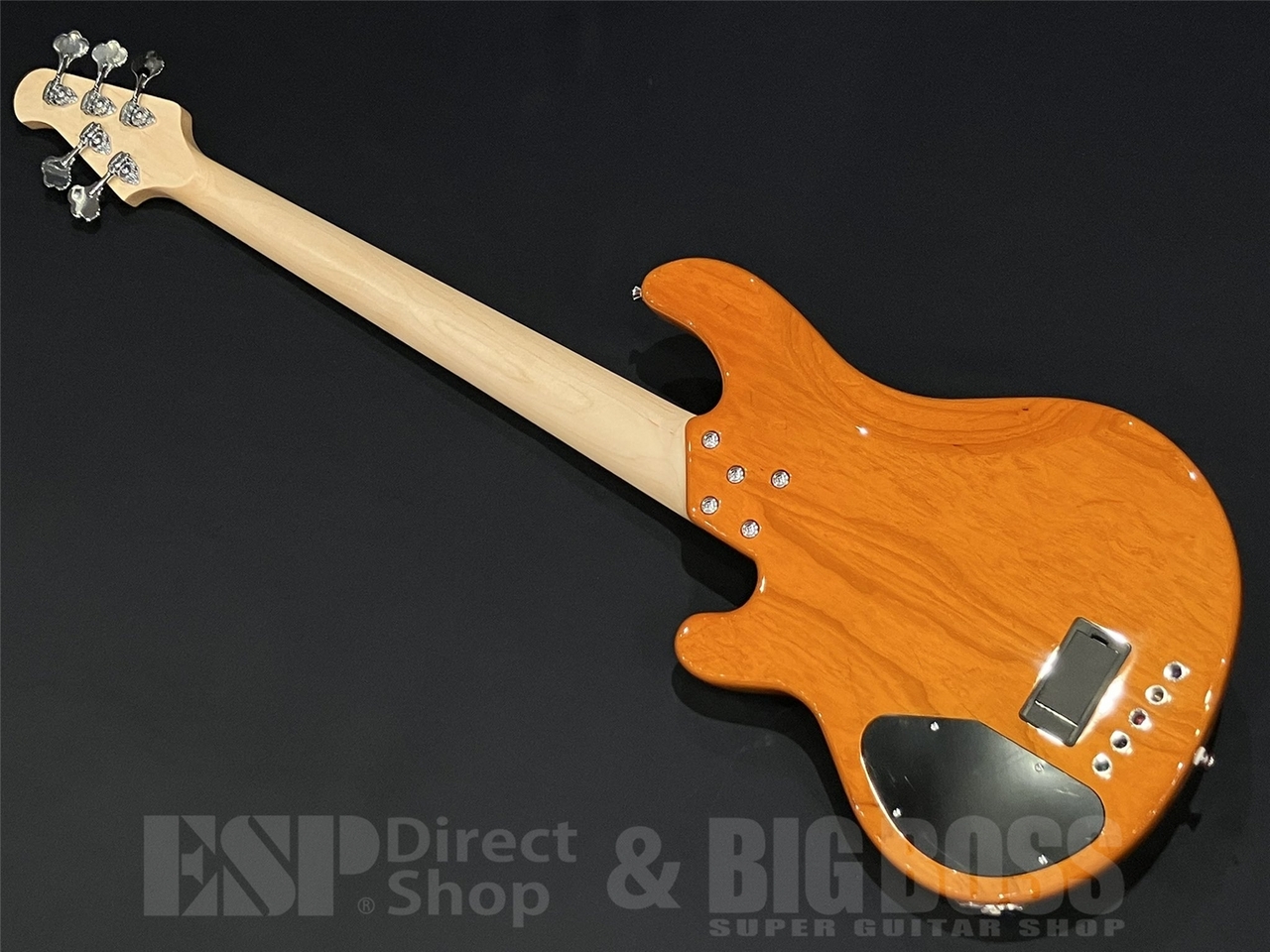 Lakland SL55-94 Deluxe / Amber Translucent / Maple FB（新品/送料