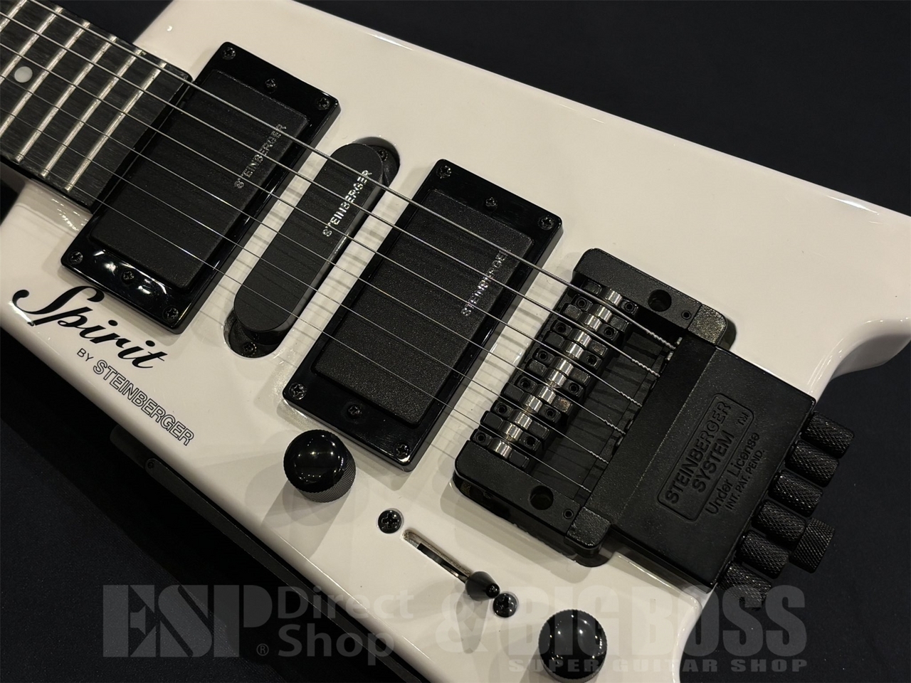 Spirit エレキギター ホワイト 35052_Steinberger_Spirit_GT_PR