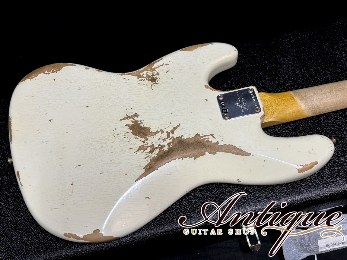 Fender Custom Shop 1960 Jazz Bass 2020 Olympic White Heavy