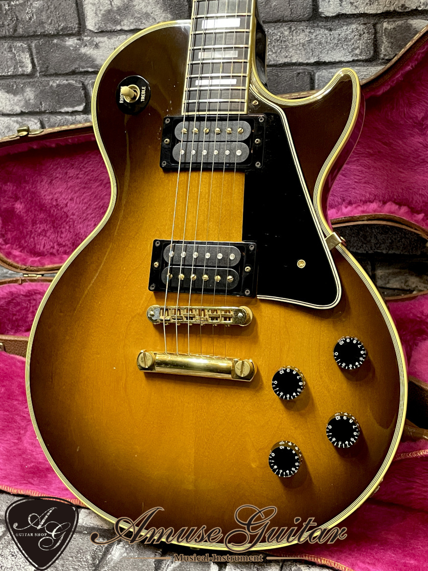 Gibson Les Paul Custom # Vintage Sunburst 1990年製【The Original HB-R/L  Pickup】w/OHC 4.39kg（中古）【楽器検索デジマート】