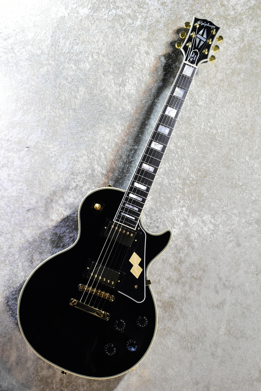 Epiphone IGC Les Paul Custom Ebony #25111525426【軽量4.05kg