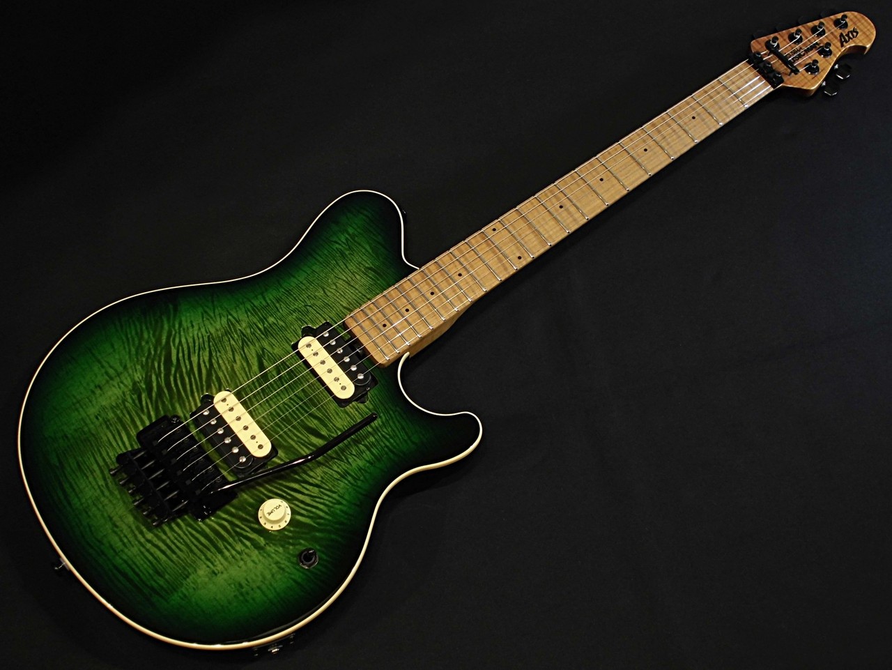MUSIC MAN AXIS Matcha Flame【アウトレット特価 !! 】【3.41kg】（B級