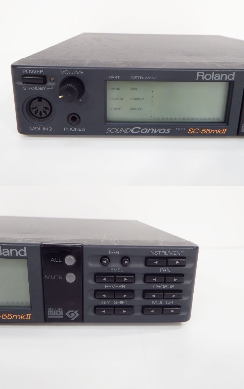 Roland Roland ローランド SC-55mkⅡ Sound Canvas MIDI音源モジュール