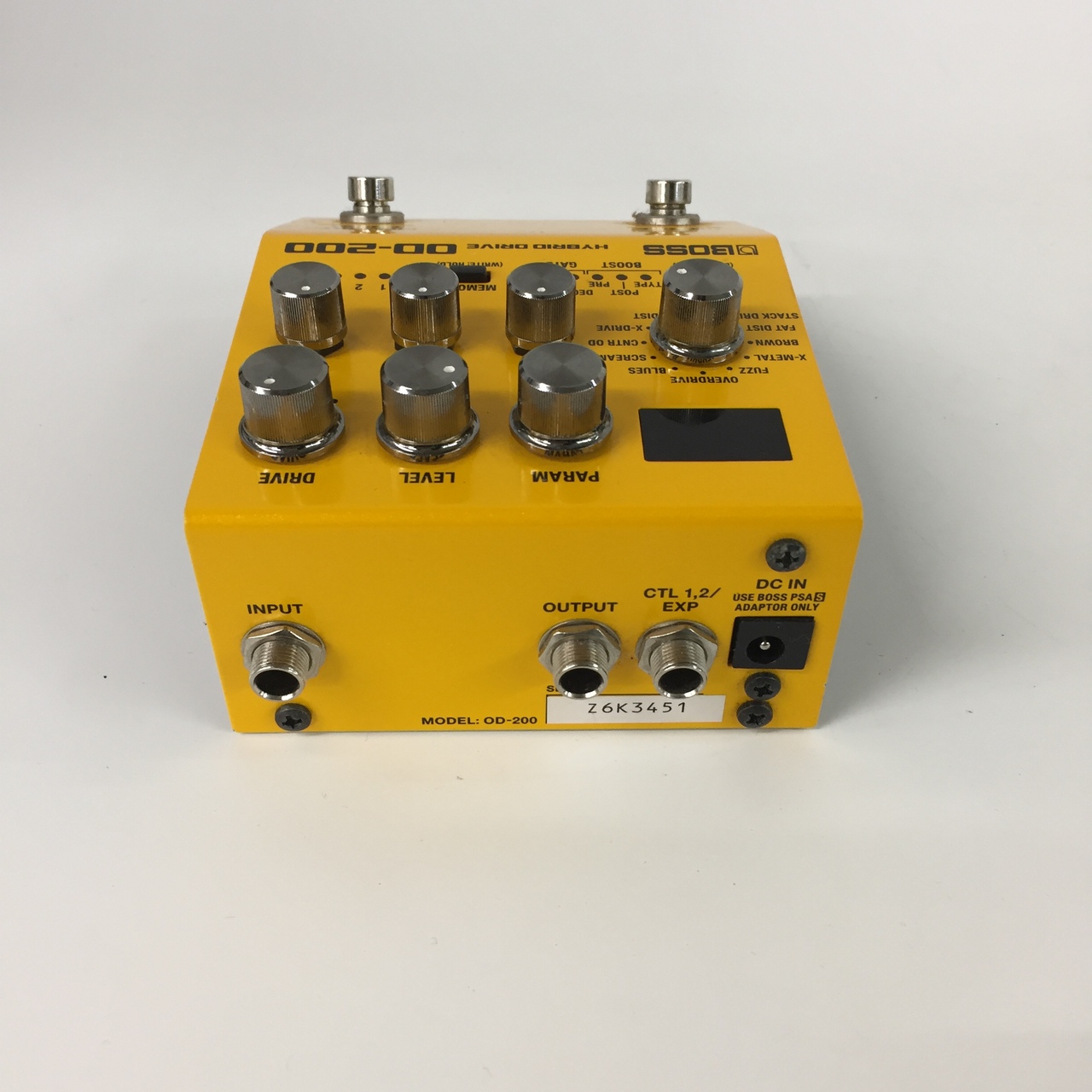 BOSS OD-200 ハイブリッドドライブ　値下げ不可 BOSS OD-200 HYBRID DRIVE｜ミュージックランドKEY