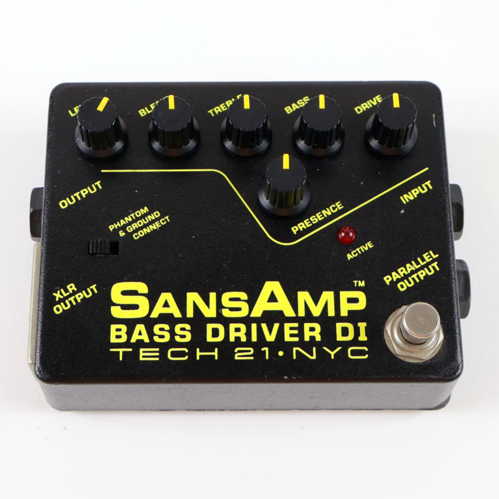 Tech21 SANSAMP(サンズアンプ) エフェクター ベース用プリアンプ BASS