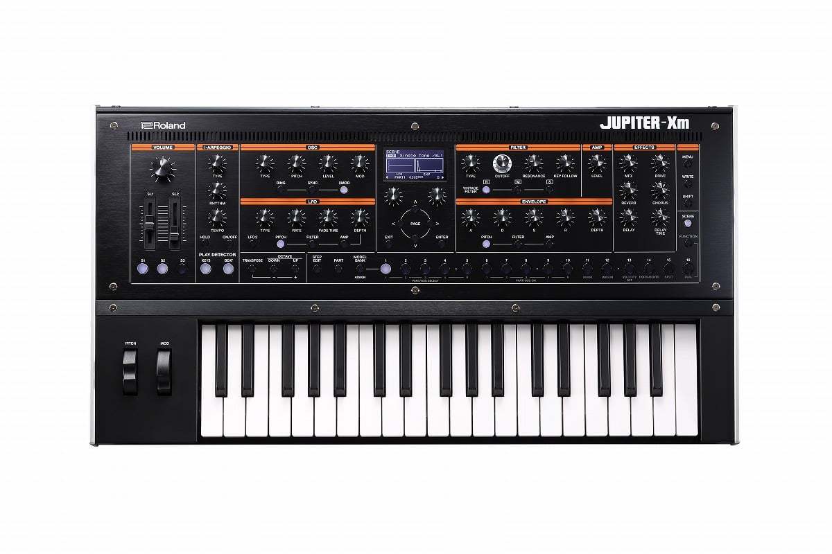 Roland JUPITER-Xm [純正ケース CB-B37 セット！] モデリング