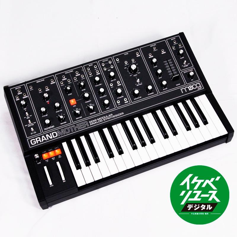 美品　MOOG Grandmother DARK アナログ シンセサイザー MOOGのシンセサイザー、Grandmother Darkのご紹介です。