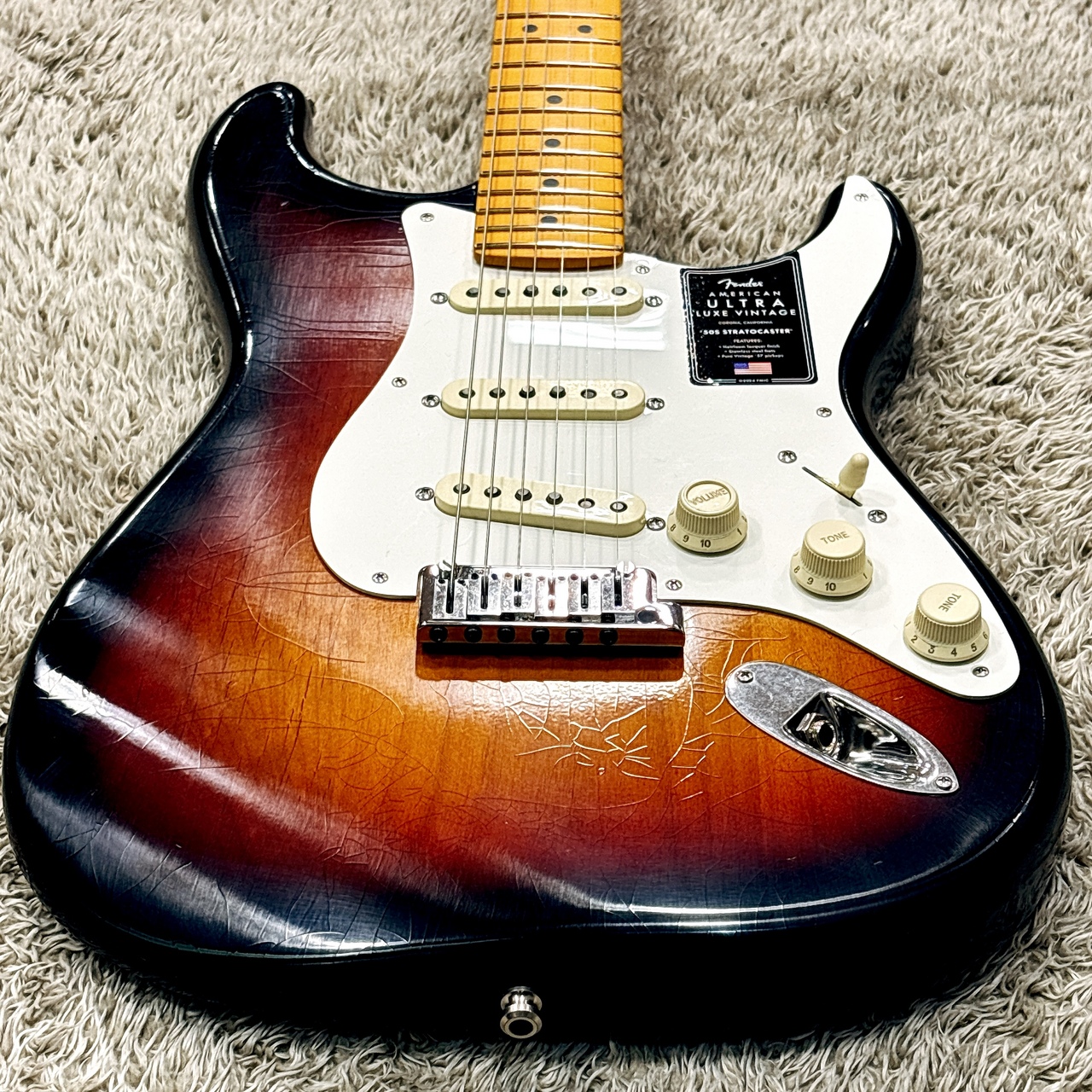 オールラッカー Fender 50s Stratocaster Fender American Vintage II 1957 Stratocaster 2-Color
