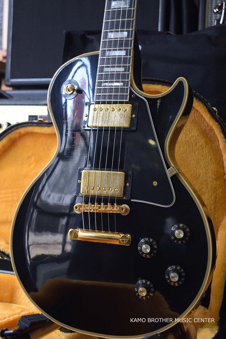 Gibson Custom Shop Murphy Lab 1968 Les Paul Custom Ebony Ultra