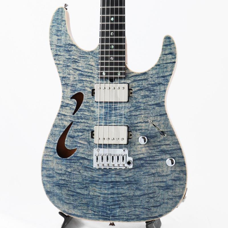 T's Guitars USED 中古 DST-Hollow24 Mahogany Limited(Trans Blue