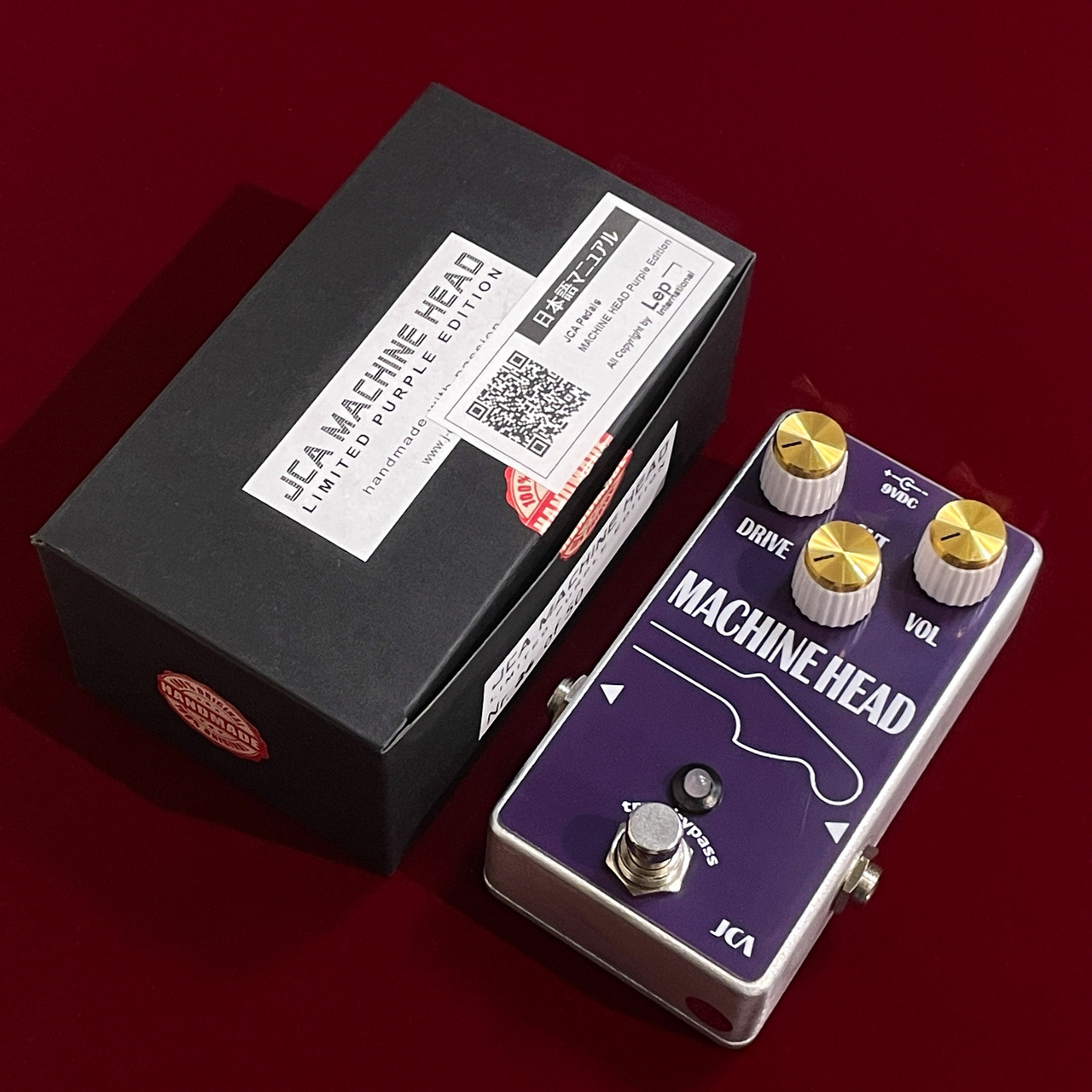 JCA Pedals MACHINE HEAD Purple Edition 【限定生産】【ハイゲイン