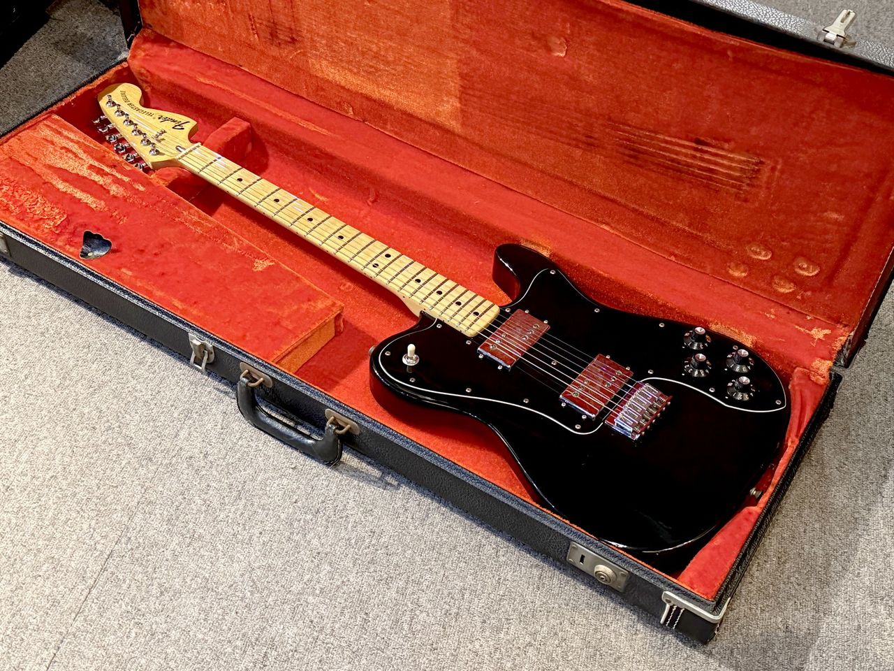 Fender 1973 Telecaster Deluxe Black（ビンテージ）【楽器検索
