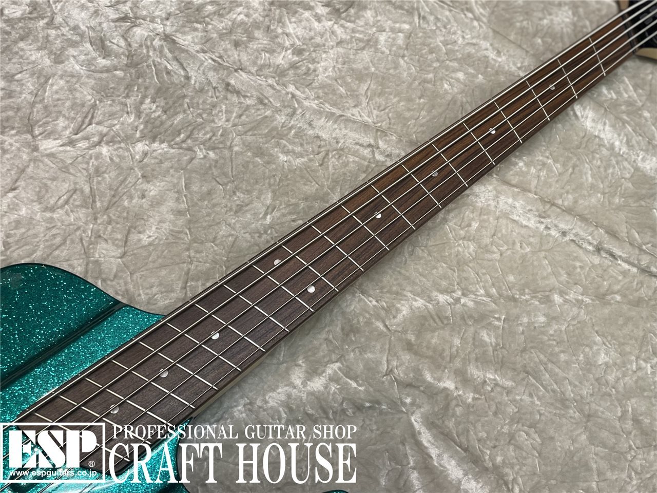 DINGWALL D-Roc Standard 5strings / Metalflake Aquamarine（新品
