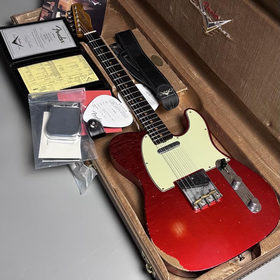 Fender Custom Shop S23 LTD 1960 Telecaster Relic Aged Candy