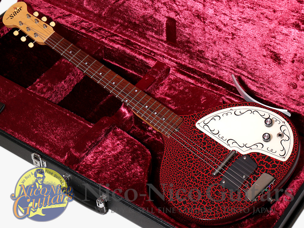 Jerry Jones 1999 Baby Sitar (Red Crack)（中古）【楽器検索デジマート】