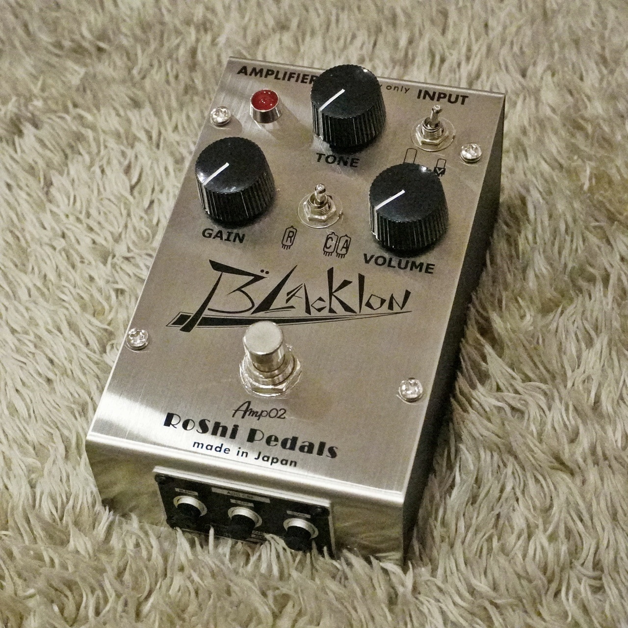 Roshi Pedals Blacklon オーバードライブ エフェクター Roshi Pedals Blacklon オーバードライブ エフェクター RoShi Pedals