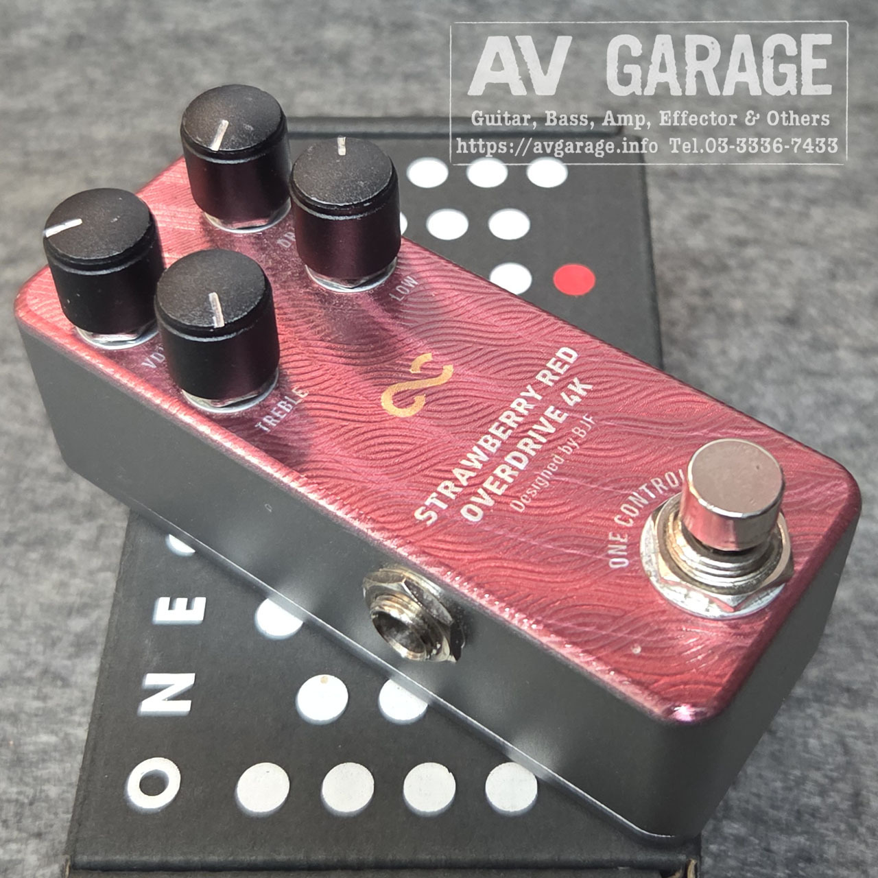 ONE CONTROL Strawberry Red OverDrive 4K （中古）【楽器検索デジマート】