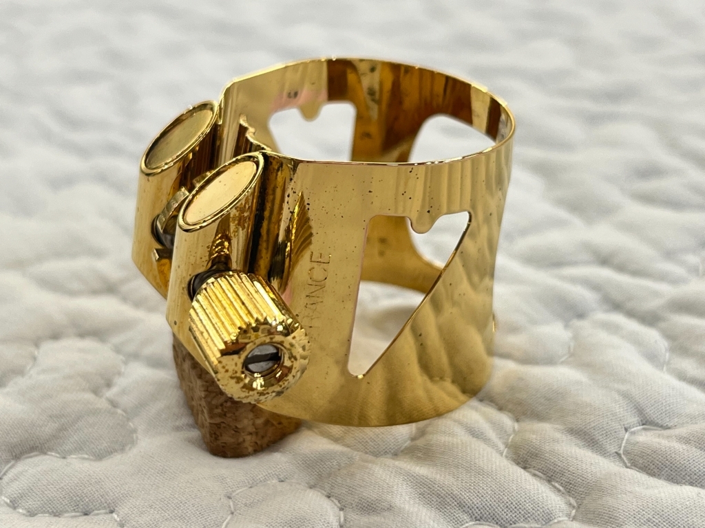 VANDOREN Optimum アルトサックスリガチャー 【中古】【サックス専門店