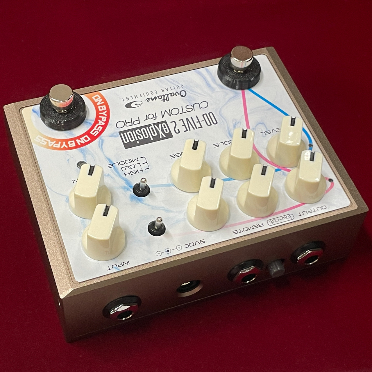 試奏のみ Ovaltone OD-FIVE 2 explosion CUSTOM for PRO - 楽器、器材