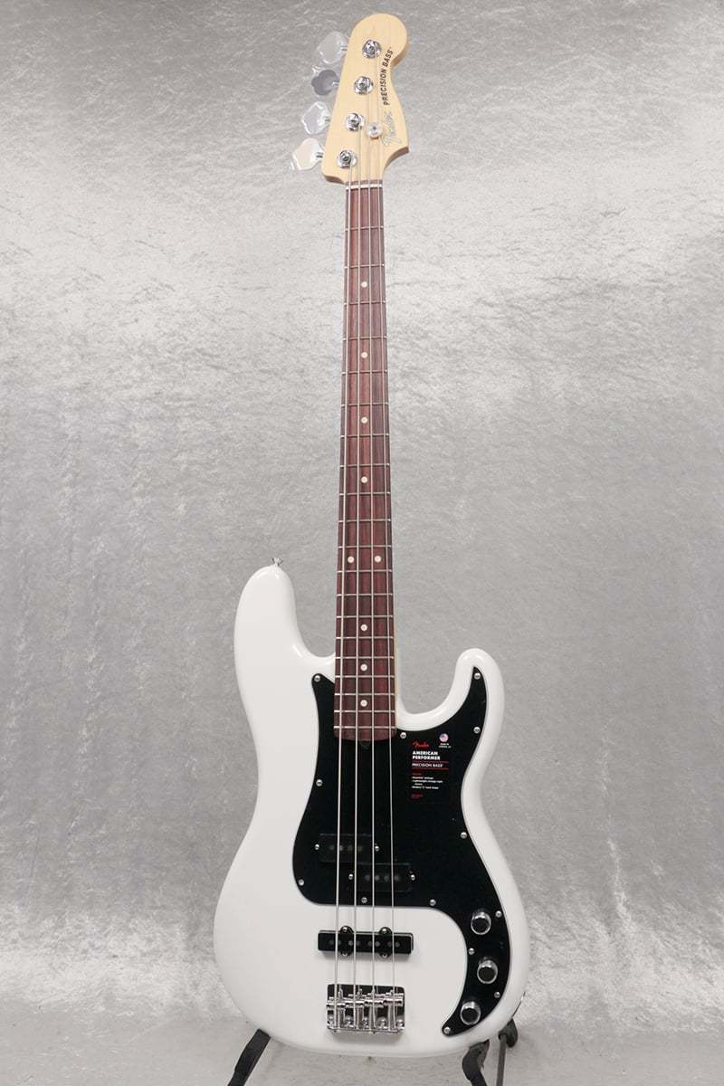 Fender American Performer Precision Bass Rosewood Arctic White