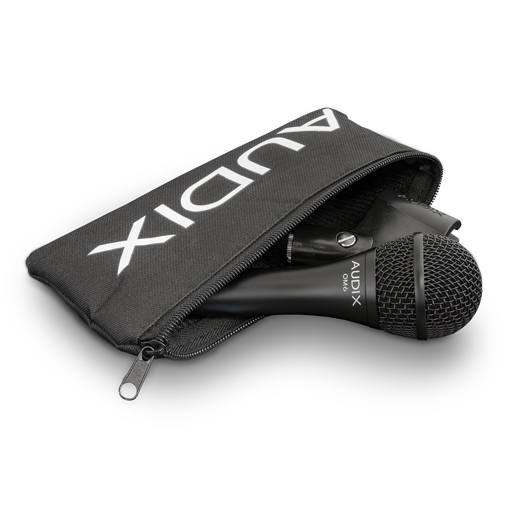 AUDIX OM-6 ダイナミックマイク 本体と付属品 Amazon | AUDIX オーディックス OM6 ボーカル ライブ 歌ってみた