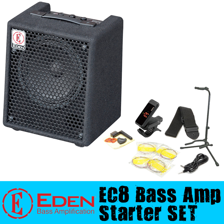 EDEN EC8 Bass Amp Starter Set 【WEBSHOP】（新品）【楽器検索 