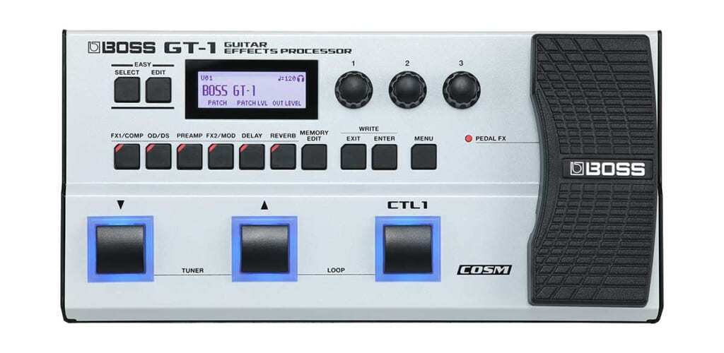 BOSS GT-1 限定カラー ホワイト+純正アダプター付き（新品）【楽器検索