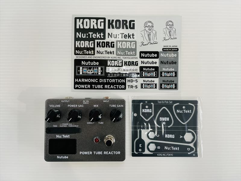 大人気定番商品 KORG TR-S Nutube搭載 真空管パワーアンプを再現 Nu